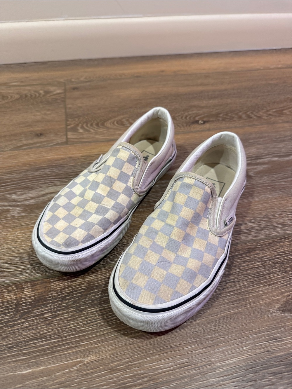 Vans Checkered Slip On Sneakers Size 7